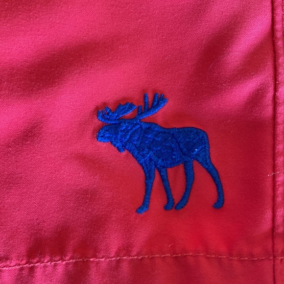 Abercrombie - Boys XL - Swim Trunks - Hot Red Pink / Magenta - Picture 10 of 15